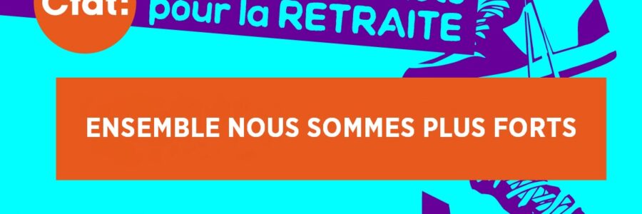 Retraite 64 ans, c&rsquo;est non !