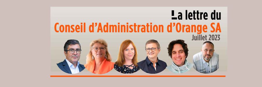 La lettre du Conseil d&rsquo;Administration