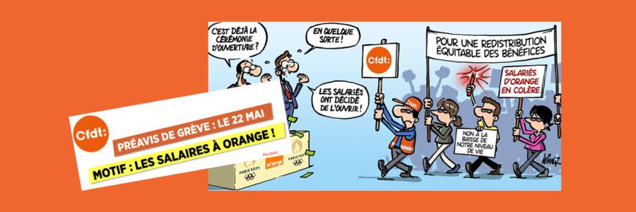 PRÉAVIS DE GRÈVE : LE 22 MAI 2024