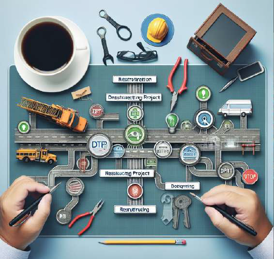 Évolution de la production au sein de la Direction Service Clients Entreprises.