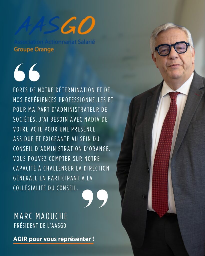 ÉLECTION ADMINISTRATEUR REPRÉSENTANT LES SALARIÉS ACTIONNAIRES 2025