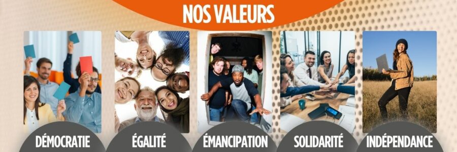 Les valeurs de la CFDT Orange