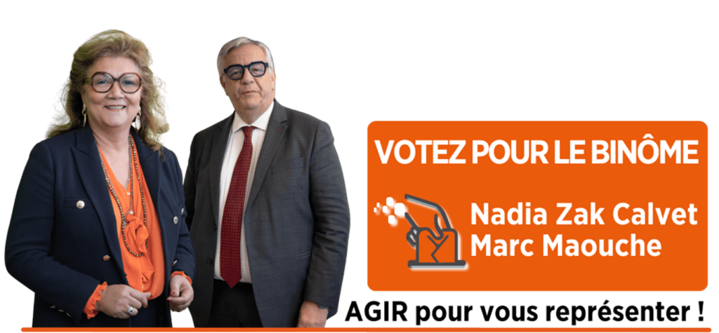 Votez pour le binôme : ÉLECTION ADMINISTRATEUR REPRÉSENTANT LES SALARIÉS ACTIONNAIRES