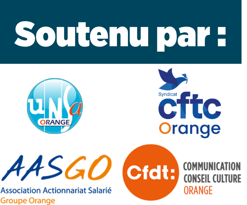 Nos soutiens ÉLECTION ADMINISTRATEUR REPRÉSENTANT LES SALARIÉS ACTIONNAIRES AGIR 1
