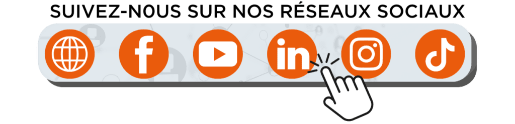 SUIVEZ-N0US SUR NOS RÉSEAUX SOCIAUX