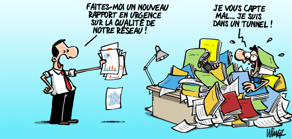 Dessin Wingz ENQUÊTE « STRESS ET CONDITIONS DE TRAVAIL » #10