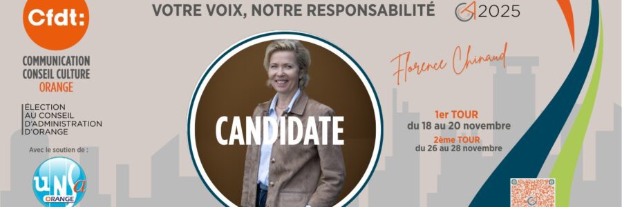 Votre voix, notre responsabilité avec Florence Chinaud – CA 2025