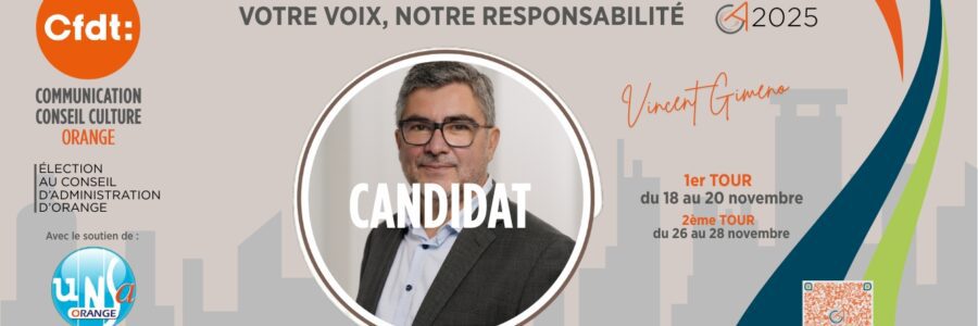 Votre voix, notre responsabilité avec Vincent Gimeno – CA 2025