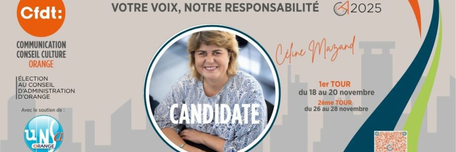 Votre voix, notre responsabilité avec Céline Mazand – CA 2025