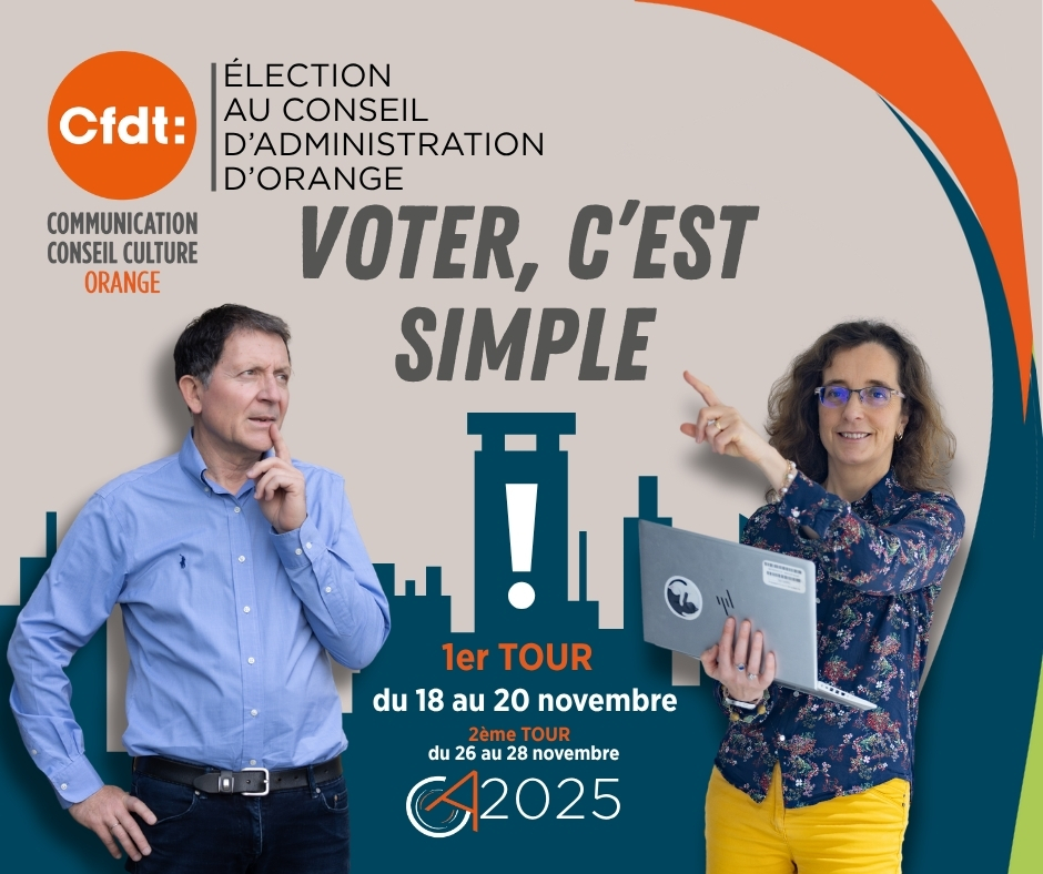 ÉLECTION AU CONSEIL D’ADMINISTRATION D’ORANGE 2025